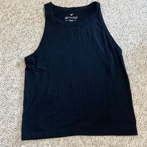 American Eagle soft and sexy tank top black size small